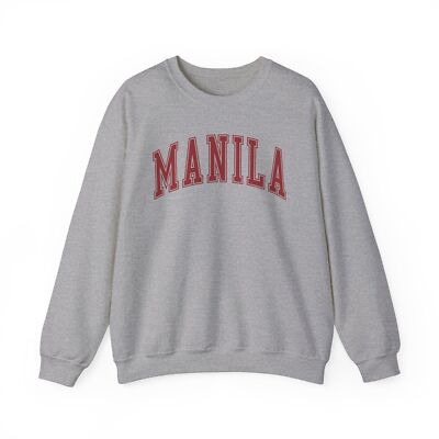 Manila Philippines Sweatshirt Gifts Crew Neck Shirt Crewneck Men
