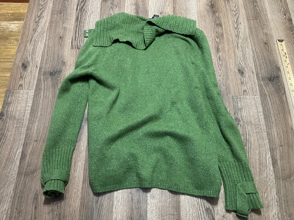 Suéter Lauren Hansen, Para Mujer Talla XL, Verde, Cárdigan Abierto Foto 2 de 4