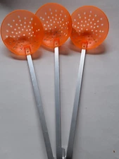 Stika Plastic Ice Fishing Skimmer ~ 3 total