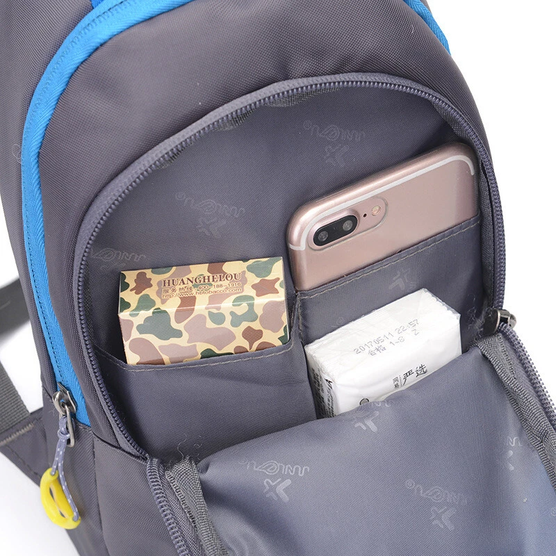 Hombres Mujeres Nylon Bandolera Bandolera Bolso de Hombro Pecho Ciclismo Correr Diario Portabotellas Foto 4 de 4