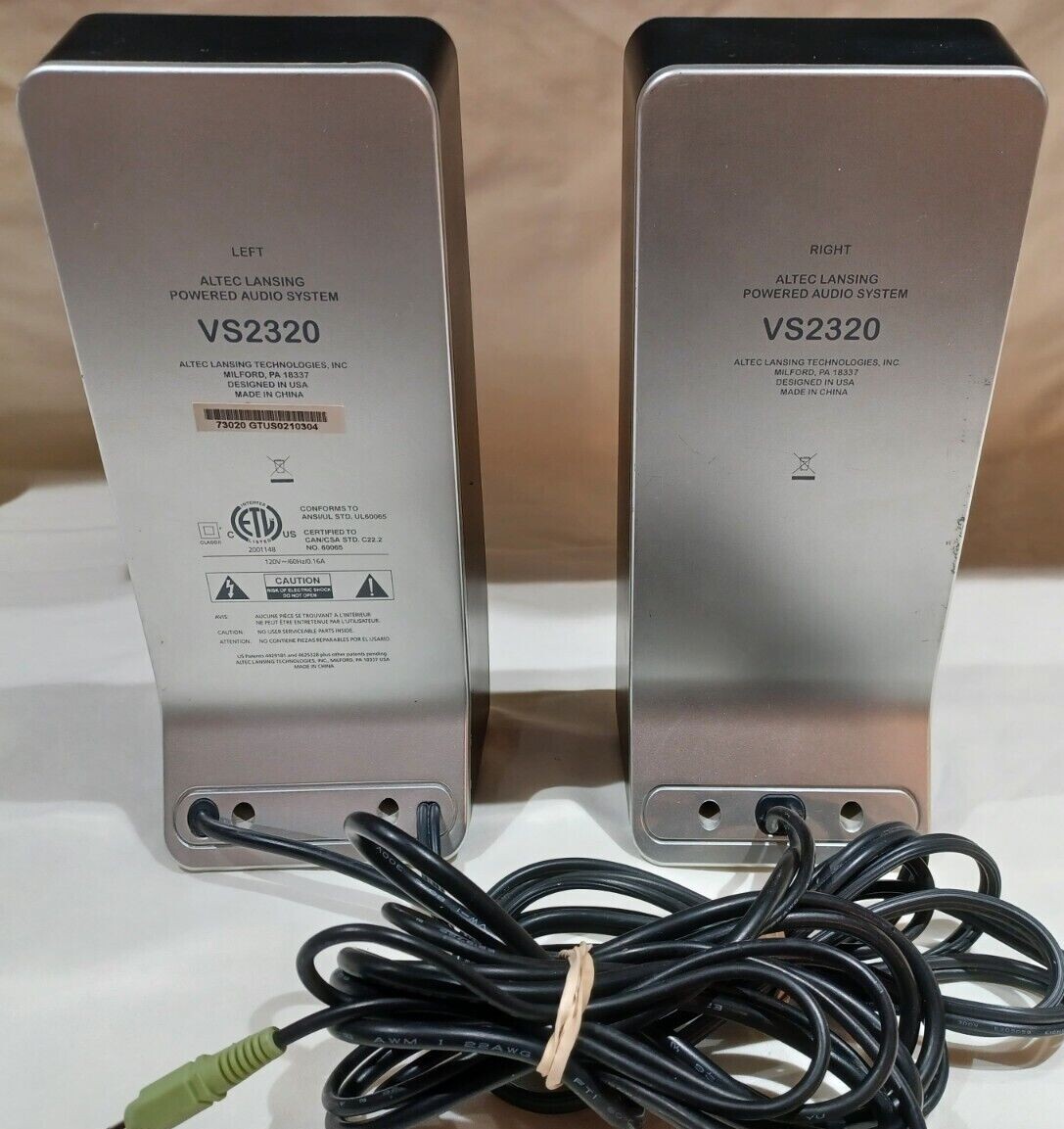 ALTEC LANSING スピーカー MINI620 Yahoo!オークション -「altec 620」の落札相場・落札価格