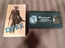 John Wayne: Bigger Than Life (VHS, 1990) Biography Free Shipping 