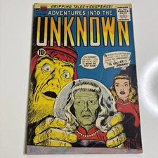 Adventures Into The Unknown # 81 | VG | Mandarin’s Robe | Silver Age ACG 1957