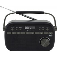 Soundmaster DAB280SW Digitalradio Uhrenradio Ukw/Dab+ Rds MP3 Wecker Schwarz