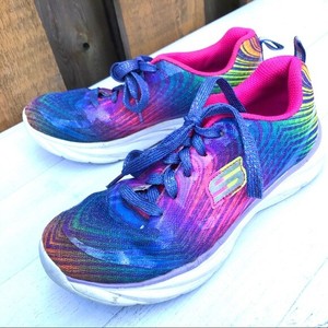 skechers lace up purpura