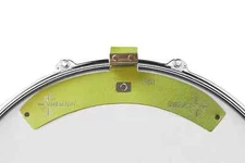 Snareweight M-80 Tone Control Leather Dampener - Wasabi