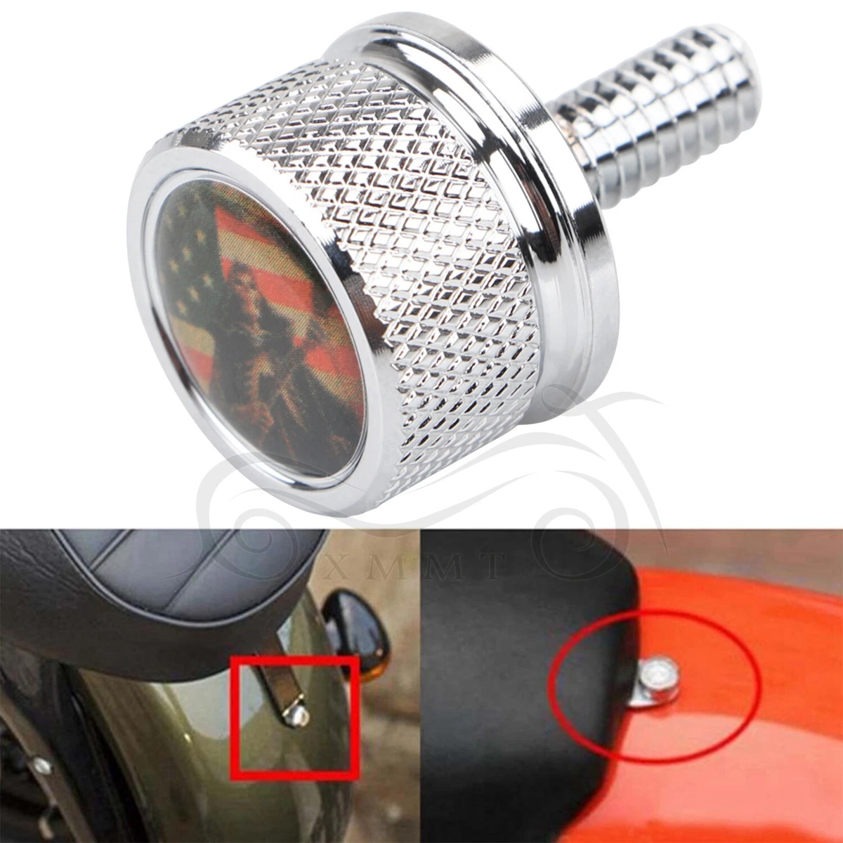 Aluminum Rear Seat Bolt Screw For Harley Touring Road Street Glide Sportster CVO
