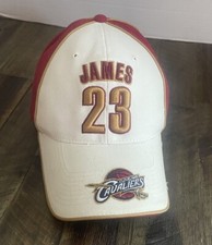 LEBRON JAMES 23 CLEVELAND CAVALIERS Signature Series Embroidered Adjustable Hat