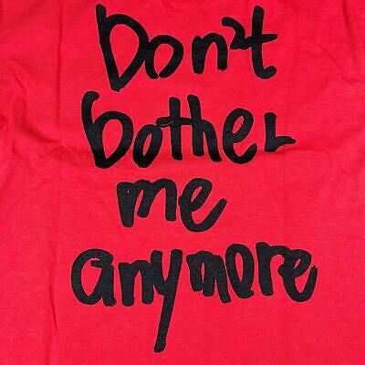 NWT COMPLEXCON X WASTED YOUTH Red Don't Bother Me Anymore NWT COMPLEXCON X WASTED YOUTH Red Don't Bother Me Anymore
