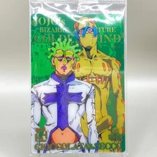 New JoJo's Bizarre Adventure Wafer Card2 No. 12 Cioccolata Secco Anime Japan