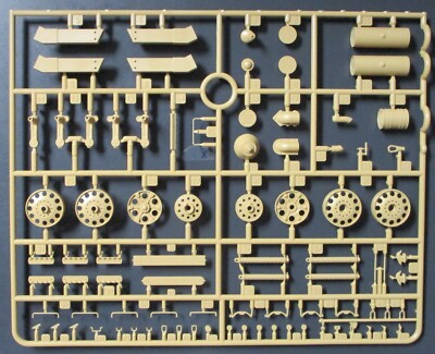 Rye Field Models 1/35th Scale Soviet T34-85 - Parts Lot C from Kit No. 5083
