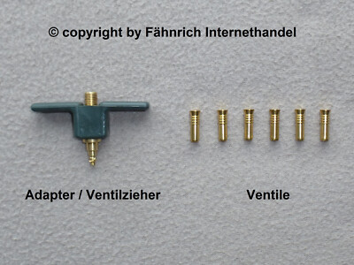 ADAPTER + ERSATZVENTIL für FENDER MAJONI TALAMEX STAR VENTIL BOOT BOOTSFENDER