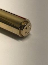 1911 End Cap Gov Standard dots Stainless 24k gold plated