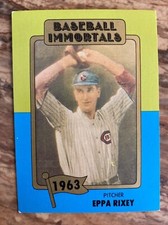1980-87 SSPC Baseball Immortals 1st Printing Eppa Rixey -  CINCINNATI REDS - EX