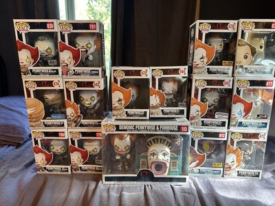 PENNYWISE FUNKO POP LOT IT 1-2 15 FIGURES 