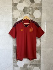 Spain National Team 2022 2023 Home World Cup Football Soccer Jersey Men’s Shirt
