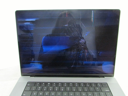 Apple MacBook Pro 16" A2485 M1 Pro 16GB RAM 512GB EMC3651 Space Gray - For Parts