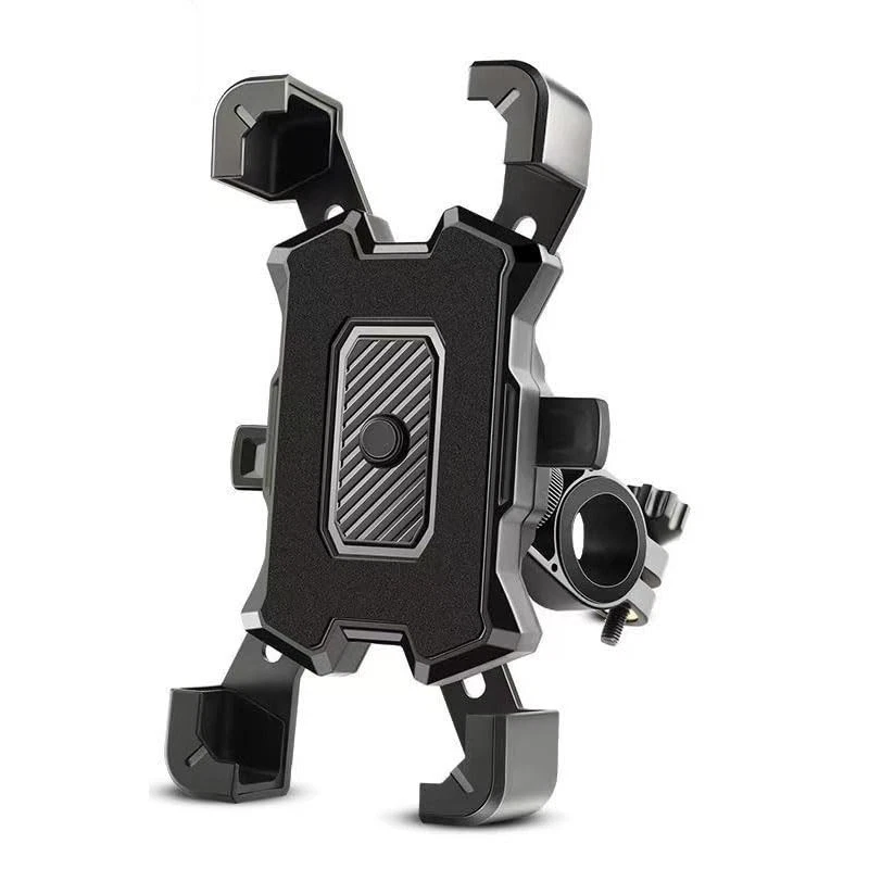 PORTA TELEFONO CELLULARE MOTO BICI SCOOTER SUPPORTO SMARTPHONE UNIVERSALE 360° - Immagine 3 di 4
