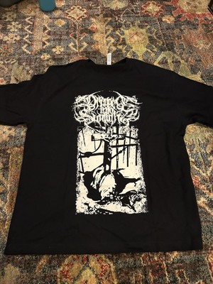 NEW Dragged Into Sunlight Hatred For Mankind Shirt Size Large Death Black Metal