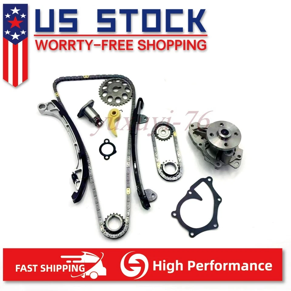 OEM New Timing Chain Kit Water Pump For 2001-2007 Toyota Highlander 2.4L 2AZ-FE — 第 3/4 张图片