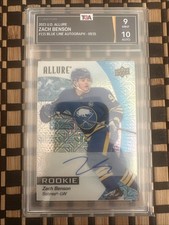 2023-24 Upper Deck Allure - Rookies Zach Benson #115 Blue Line Autograph 09/35