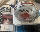 Will Howard Autograph/Signed Ohio State Buckeyes Mini Helmet With Inscript-JSA