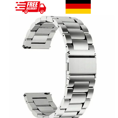 18mm 20mm 22mm Watch Band Stainless Steel Watch Strap, Quick Release, Replacemen