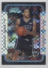 2003-04 Bowman Rookies & Stars Chrome X-Fractor 117/150 Dahntay Jones #115 0c37