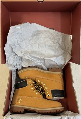 *NEW* Timberland Premium 6  Wheat Nubuck EXCLUSIVE RELEASE Boots Size 4.5 Junior