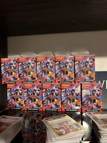 10 x Pokémon Destined Rivals Booster Bundle - New & Sealed