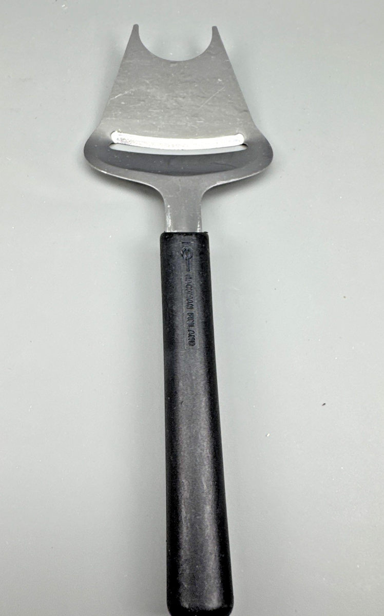 Vtg Hackman Finland Stainless Cheese Plane Slicer Black Composite