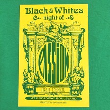 Rave Flyer -A6- Passion, Broadway Boulevard - Old Skool Acid House Club Flyers