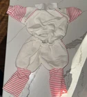 Cabbage Patch Kids/Doll Clothes Vintage 2 Pc Pink/White Sweatsuit