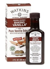 Watkins All Natural Original Gourmet Baking Vanilla with Pure Extract, 2 fl. oz