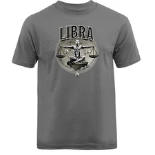 Libra Zodiac Sign Horoscope Astrological Graphic T-shirt