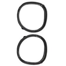3 Count Virtual Reality Vr Headset Lens Silicone Frame Accessories