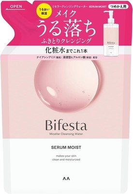 Mandom Bifesta Mizellen Reinigungswasser feucht Nachfüller 360ml