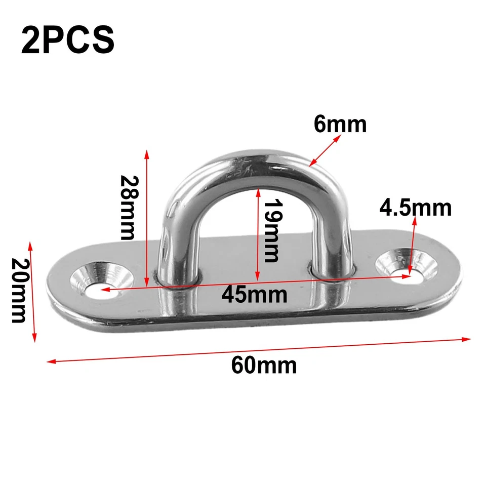 Ceiling Hook 6*2*2.8cm Ceiling Fan Chandel Ceiling Heavy Duty Hook Mount - Image 2 of 4