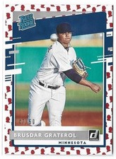 Brusdar Graterol 2020 Donruss Rated Rookie President Parallel #/50