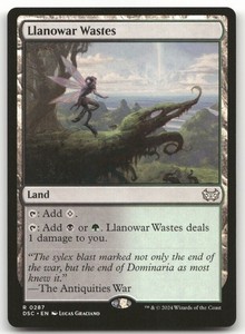 Llanowar Wastes #287 Commander: Duskmourn: House of Horror