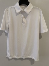 Southern Tide White Boys Performance Polo Sz ...