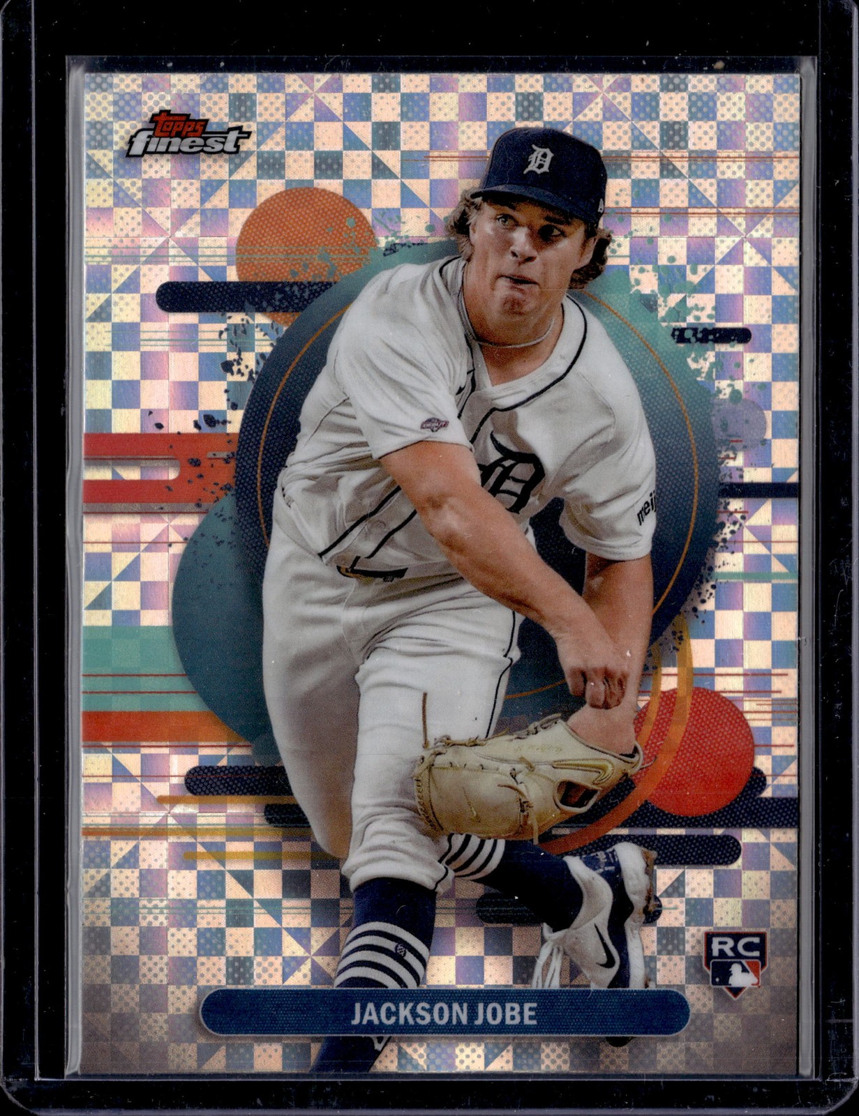 2025 Finest #174 Jackson Jobe Checkerboard Rookie RC