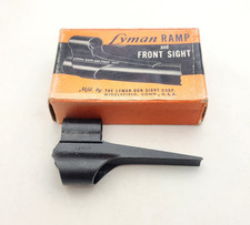 Vintage Lyman Front Sight Ramp Collar .550 No Blade Wbox Hood
