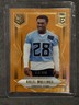 Kalel Mullings Titans 2025 Donruss Elite Status Metallic Orange /849 RC #146
