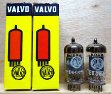 2X: MULLARD ECC83 VALVO PRINT | über 100% ✅ ribbed plates Tubes Röhren ( 12AX7 )