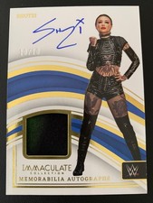 2023 Panini Immaculate Collection WWE Patch Autograph Shotzi ed 10/10