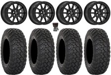 Valor V15 Beadlock 15" Wheels Bk 35" RT320 Tires UForce U10 Pro / U10 XL Pro