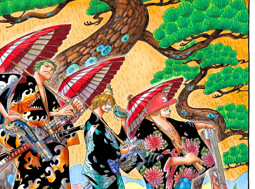 One Piece - Chapter 373 Shonen Jump Color Walk 11x17