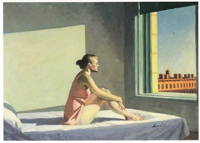 Postkarte: Edward Hopper - Morning Sun