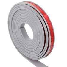 Durable Flexible Edging Strip for Cabinet Repair Self Adhesive Grey Tpe Tape